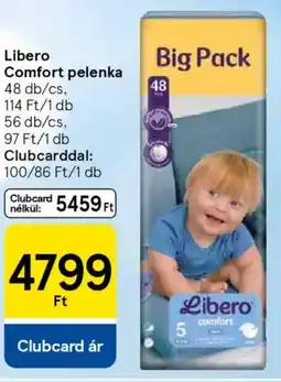 Tesco Libero Comfort pelenka ajánlat