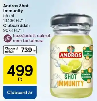Tesco Andros Shot Immunity ajánlat