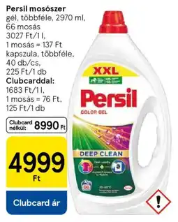 Tesco Persil mosószer ajánlat