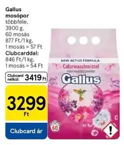 Tesco Gallus mosópor ajánlat