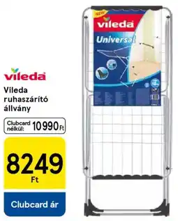 Tesco Vileda ruhaszárító állvány ajánlat