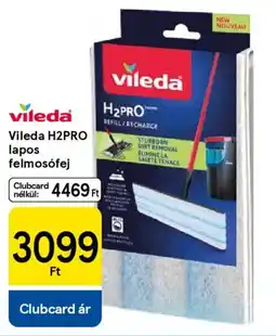 Tesco Vileda H2PRO lapos felmosófej ajánlat