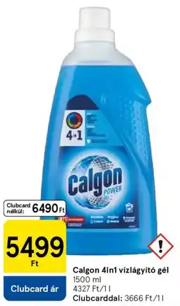 Tesco Calgon 4in1 vízlágyító gél ajánlat
