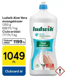 Tesco Ludwik Aloe Vera mosogatószer ajánlat