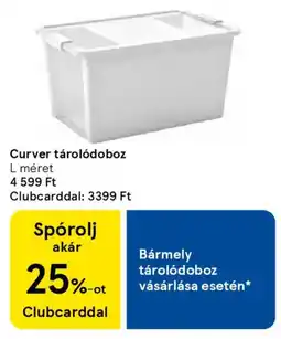 Tesco Curver tárolódoboz ajánlat