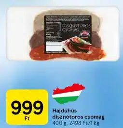 Tesco Hajdúhús disznótoros csomag ajánlat