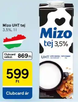Tesco Mizo UHT tej 3,5% ajánlat