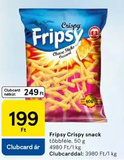 Tesco Fripsy Crispy snack ajánlat
