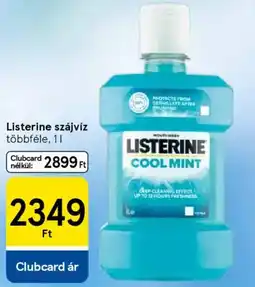 Tesco Listerine szájvíz ajánlat