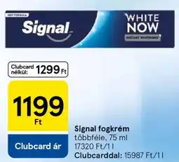 Tesco Signal fogkrém ajánlat