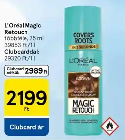 Tesco L'Oréal Magic Retouch ajánlat