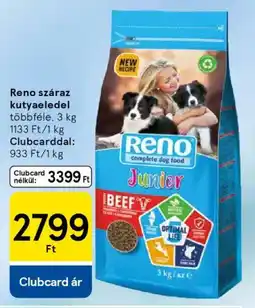 Tesco Reno száraz kutyaeledel ajánlat