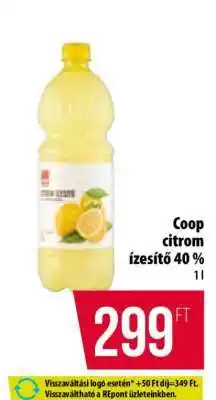 Coop Coop citrom ízesítő 40% ajánlat