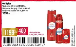 Coop Old Spice ajánlat