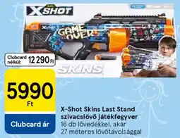 Tesco X-Shot Skins Last Stand szivacslövő játékfegyver ajánlat