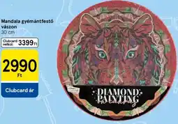 Tesco Mandala gyémántfestő vászon ajánlat