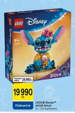 Tesco LEGO Disney 43249 Stitch ajánlat