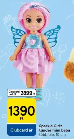 Tesco Sparkle Girlz tündér mini baba ajánlat