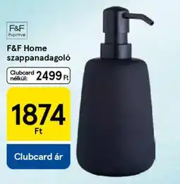 Tesco F&F Home szappanadagoló ajánlat