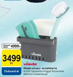 Tesco Vileda szivacs- és kefetartó ajánlat