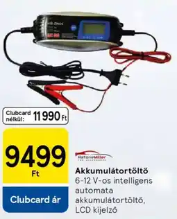 Tesco Akkumulátortöltő ajánlat