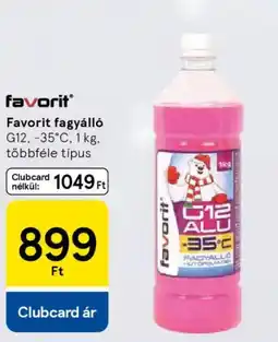 Tesco Favorit fagyálló G12 ajánlat