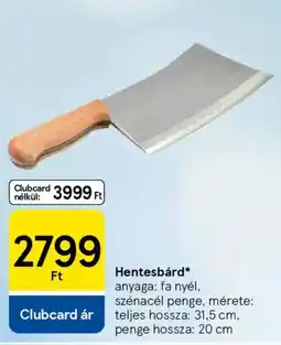 Tesco Hentesbárd ajánlat