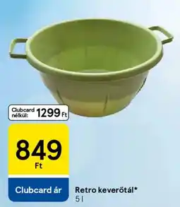 Tesco Retro keverőtál ajánlat