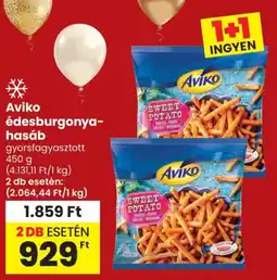 Spar Aviko édesburgonya- hasáb ajánlat