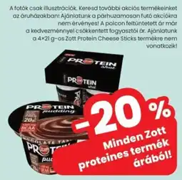 Spar Zott proteines termék ajánlat