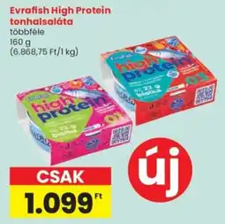 Spar Evrafish High Protein tonhalsaláta ajánlat