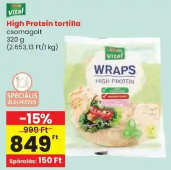 Vital High Protein tortilla