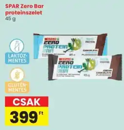 Spar SPAR Zero Bar proteinszelet ajánlat