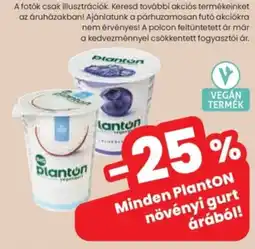 Spar PlantON növényi gurt ajánlat