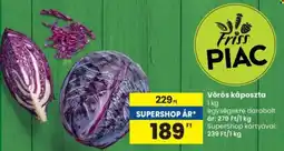 Spar Vörös káposzta ajánlat