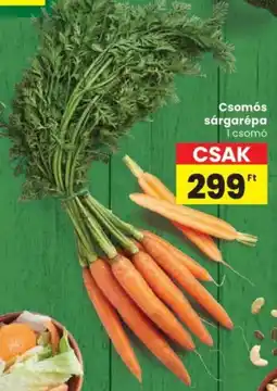 Spar Csomós sárgarépa ajánlat