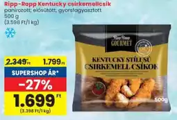 Spar Ripp-Ropp Kentucky csirkemellcsík ajánlat