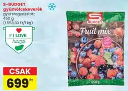 Spar S-BUDGET gyümölcskeverék ajánlat