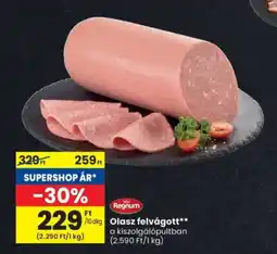 Spar Regnum Olasz felvágott ajánlat