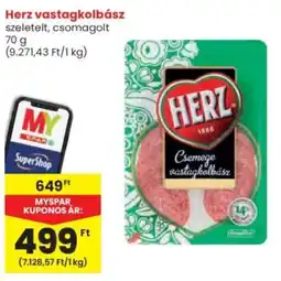 Spar Herz vastagkolbász ajánlat