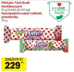 Spar Pöttyös Túró Rudi túródesszert ajánlat