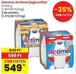 Spar Danone Actimel joghurtital ajánlat