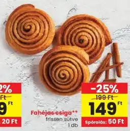 Spar Fahéjas csiga ajánlat