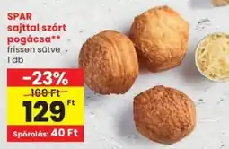 Spar SPAR sajttal szórt pogácsa ajánlat
