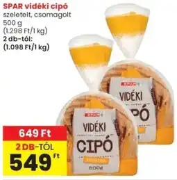 Spar SPAR vidéki cipó ajánlat