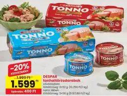 Spar DESPAR tonhaltörzsdarabok ajánlat