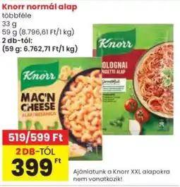 Spar Knorr normál alap ajánlat