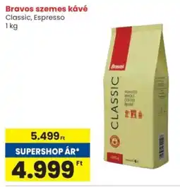 Spar Bravos szemes kávé ajánlat