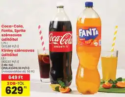 Spar Coca-Cola, Fanta, Sprite, Kinley ajánlat