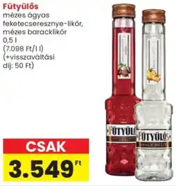 Spar Fütyülős mézes ágyas feketecseresznye-likőr ajánlat